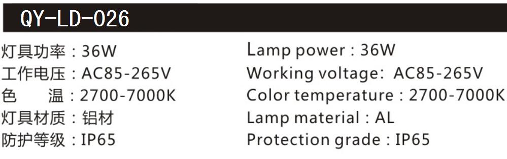 QY-LD-0026路燈